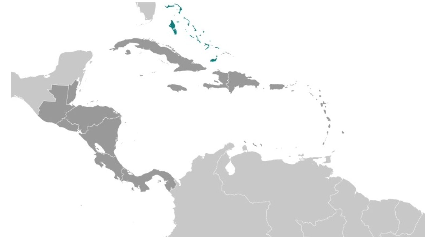 map of BAHAMAS