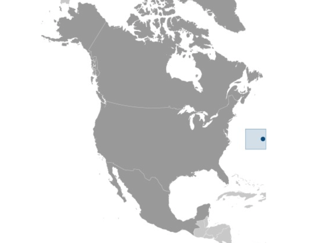 map of BERMUDA