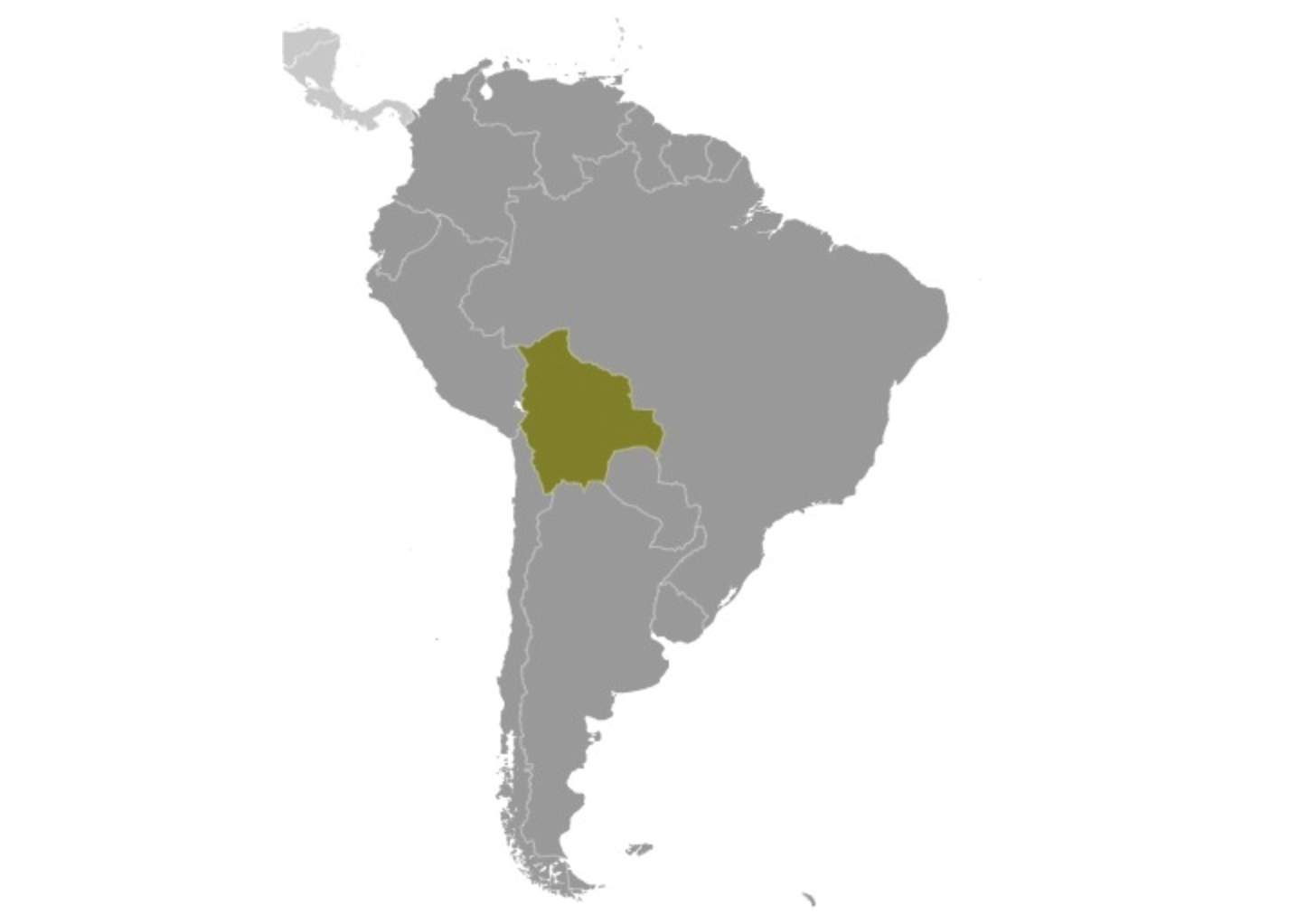 map of BOLIVIA