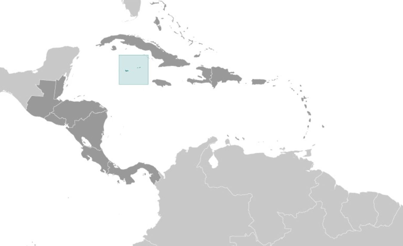 map of CAYMAN ISLANDS