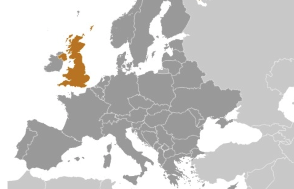 map of GREAT BRITAIN