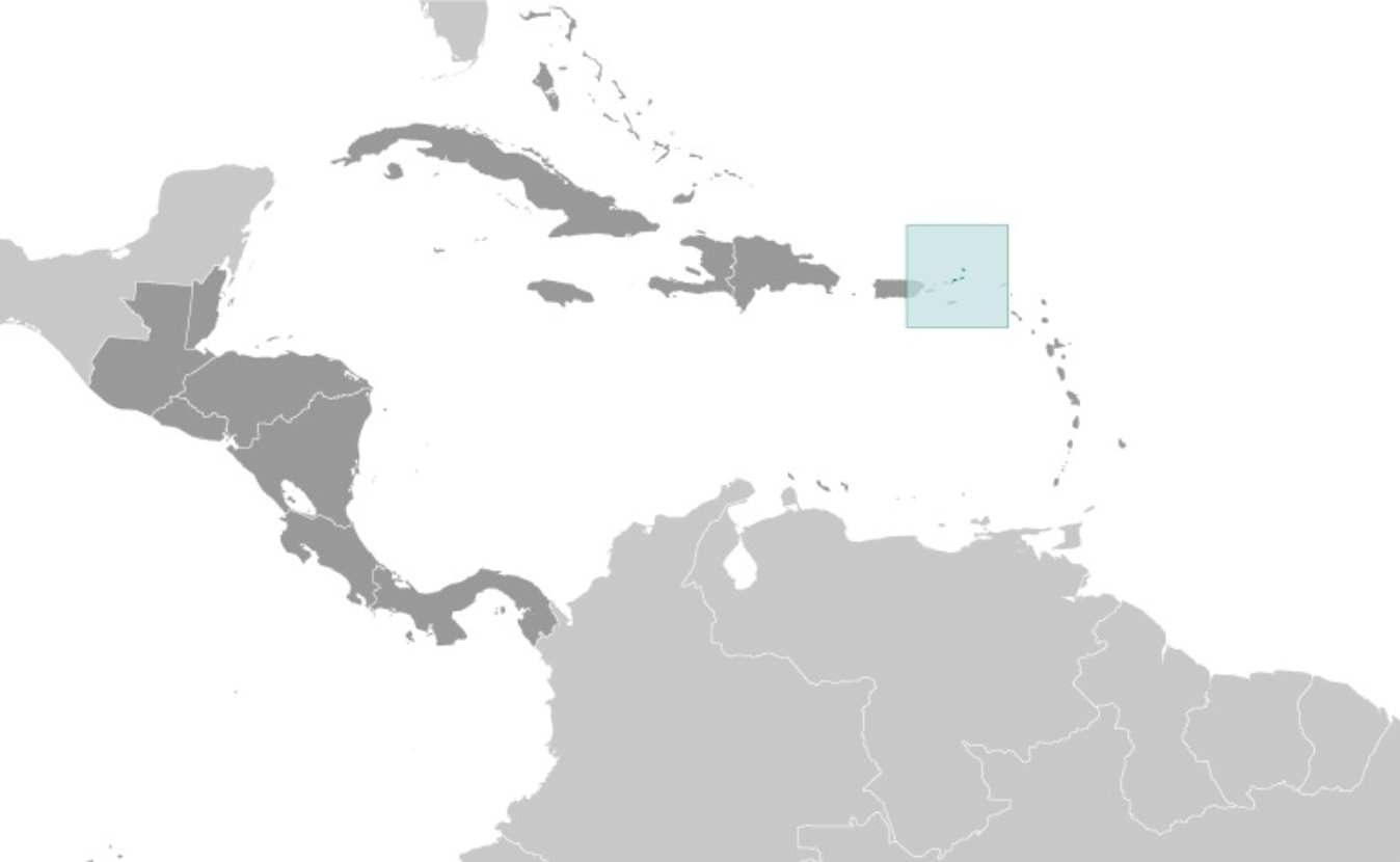 map of VIRGIN ISLANDS, BRITISH