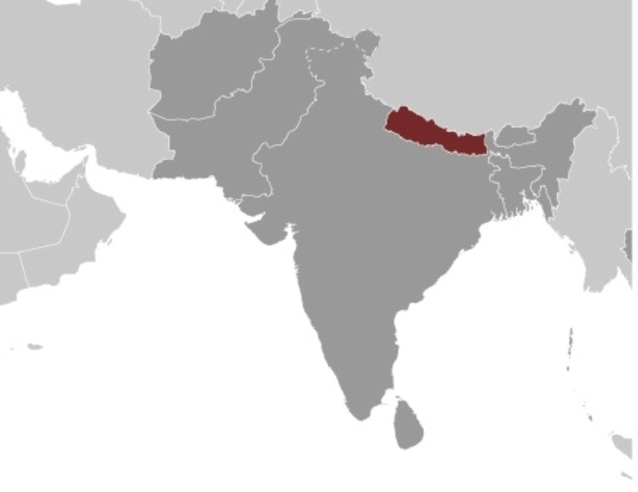 map of NEPAL